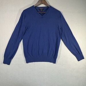 Banana Republic Silk Cashmere Cotton Sweater Size Medium Blue
